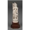 Image 1 : A Fine Indian Ivory Carving On Lotus Base