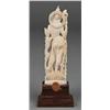 Image 4 : A Fine Indian Ivory Carving On Lotus Base