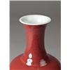 Image 2 : Chinese Qing Strawberry Glaze Porcelain Vase