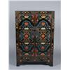 Image 1 : Chinese Multi-Color Lacquered Two Door Cabinet