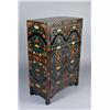 Image 2 : Chinese Multi-Color Lacquered Two Door Cabinet