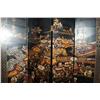 Image 2 : A Fine Chinese Lacquered Paneled Screen