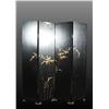 Image 3 : A Fine Chinese Lacquered Paneled Screen