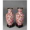 Image 1 : Pr. Chinese Cloisonne Vases On Stands