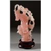 Image 2 : A Very Fine Chinese Carved Rose Quartz Figure