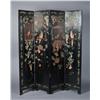 Image 1 : Chinese Lacquered Four Panel Room Screen
