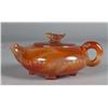 Image 1 : A Fine Chinese Carved Agate Tea Pot