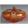 Image 3 : A Fine Chinese Carved Agate Tea Pot