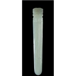 A Fine Chinese Carved Jade Hair Pin