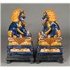 Image 3 : Pr. Of Chinese Tang Style Seated Foo Dogs