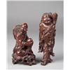 Image 1 : (2) Chinese Carved Boxwood Figures