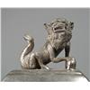 Image 2 : A Fine Chinese Metal Censor and Stand