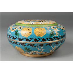Chinese Covered Cloisonne Box