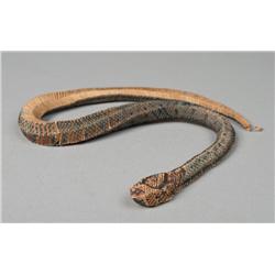A Very Fine Japanese Origami Model Of A Snake