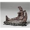 Image 1 : Chinese Hardstone Carving of a Lady