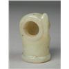 Image 2 : Chinese Carved Jade Opium Fist Form Pipe End