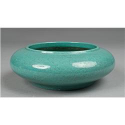 Chinese Turquoise Glazed Open Bowl