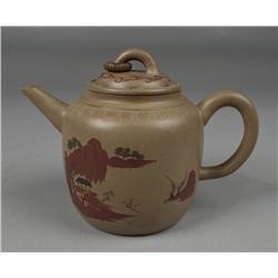 Chinese Yixing Pottery Tea Pot