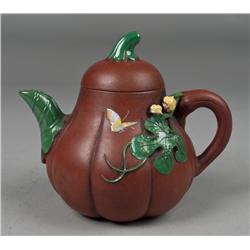 Chinese Yixing Pottery Tea Pot