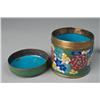 Image 3 : (2) Chinese Cloisonne Articles
