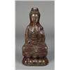 Image 1 : A Fine Chinese Jade Seated Buddha