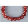 Image 3 : (2) Chinese Red Hardstone Necklaces