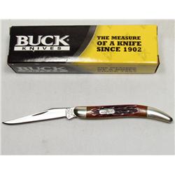 BUCK 385A LTD. ED. FOLDING KNIFE W/ AMBER JIG BONE