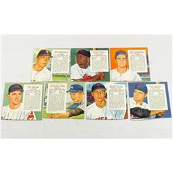 LOT OF 7 C. 1955 RED MAN BASEBALL CARDS - INCL. WH