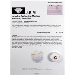 4.5 CT RUBY GEMSTONE W/ JEM APPRAISAL OF $4,272.00