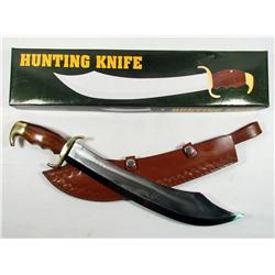 PIRATE MARAUDER BOWIE KNIFE SWORD W/ SHEATH - Appr