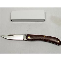 CANNON SAW BUSTER FOLDING KNIFE W/ ROSEWOOD HANDLE