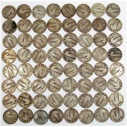 LOT OF APPROX. 64 STANDING LIBERTY QUARTERS - VARI