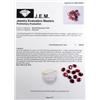 Image 1 : LOT OF RUBY GEMSTONES - 41.5 CARATS W/ JEM APPRAIS