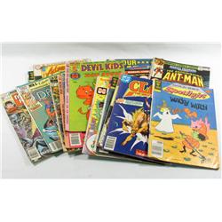 LOT OF 18 VINTAGE COMIC BOOKS