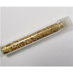 VIAL OF GOLD FLAKES