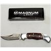 Image 1 : BOKER MAGNUM LADY LOCKBACK KNIFE W/ DAMASCUS BLADE