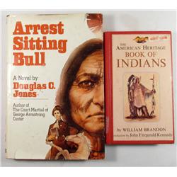 LOT OF 2 VINTAGE NATIVE AMERICAN HARDCOVER BOOKS -
