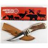 Image 1 : SCHRADE ELK ED. HUNTING KNIFE W/ BUFFALO HORN HAND