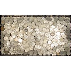 HUGE LOT OF UNSEARCHED JEFFERSON AND BUFFALO NICKE