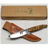 Image 1 : ELK RIDGE HUNTING KNIFE W/ LASER CUT LOGO IN BLADE