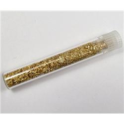 VIAL OF GOLD FLAKES