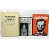 Image 1 : LOT OF 3 VINTAGE ABRAHAM LINCOLN HARDCOVER BOOKS -