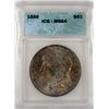 Image 1 : 1886-P MORGAN SILVER DOLLAR - ICG MS64