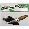Image 1 : WESTERN STYLE BOOT KNIFE W/ BOOTS CLIP SHEATH - Ap