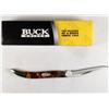 Image 1 : BUCK TOOTHPICK STYLE FOLDING KNIFE W/ FAUX TORTOIS