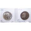 Image 2 : (2X The Money) 1946 Commemorative Halves. AU+ Cond. Booker T. Washington.