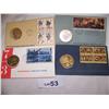 Image 1 : (4) U.S Mint Bicentiennial Medal'sFirst Day Issue  (4X$)
