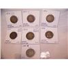 Image 2 : (7) Seated Quarters VG_Fine Condition (2) 1852,1856,1876-CC,1877,1877-S