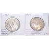Image 2 : (2) 1925 Stone Mountain Commemorative Halves VF-BU Condition (2X$)
