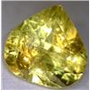 Image 1 : AAA Grade Pear Cut Yellow Sapphire - .80 carats - from Kenya - deep color